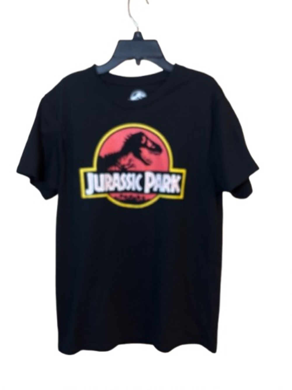 Jurassic Park Black Graphic Tee Medium